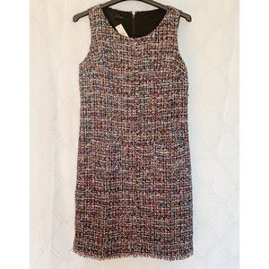 NWT Talbots multi color Tweed Dress